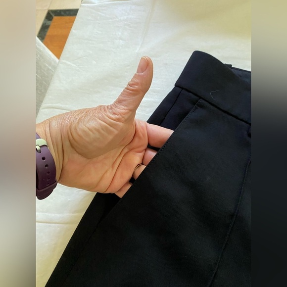 NWT Vince High Waist Tailored Pants. Black. size 8 - Picture 10 of 11